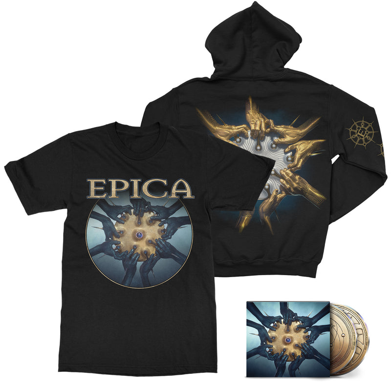 Epica "ASPIRAL TEE/ZIP-UP/DIGIPAK BUNDLE" Bundle