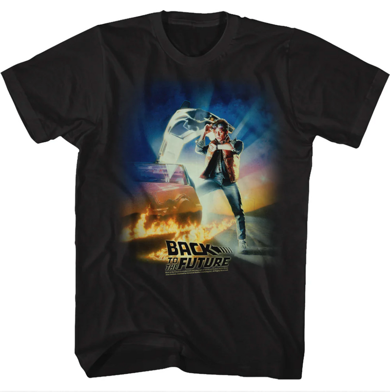 Back To The Future "Poster" T-Shirt