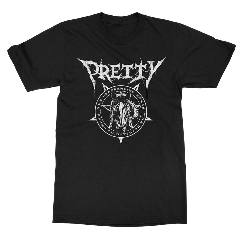 Pretty the Head-Banging Horse "Pentagram" T-Shirt