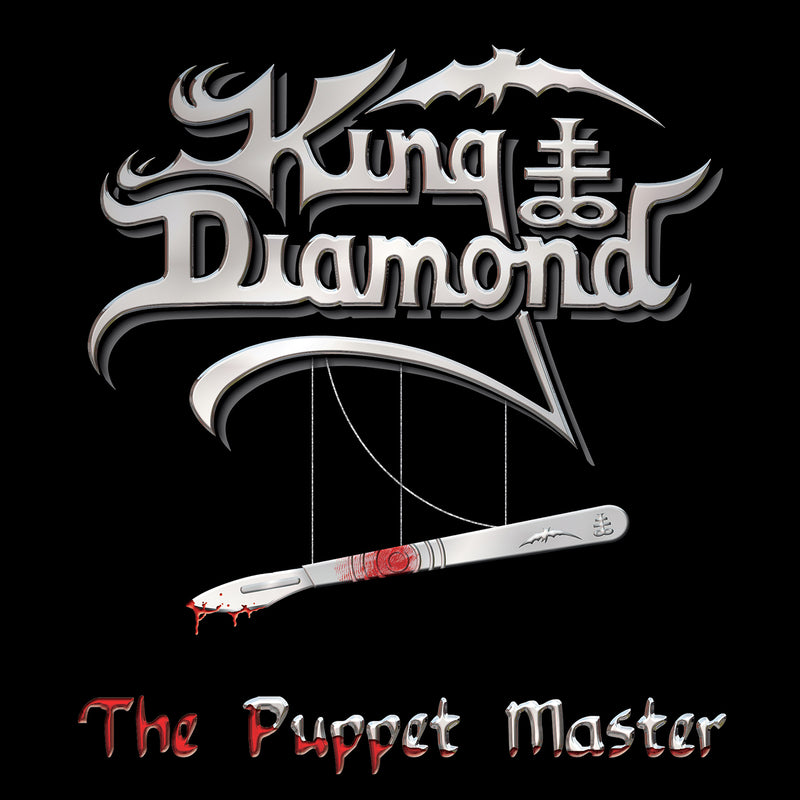 King Diamond "The Puppet Master (White / Red Marbled Vinyl)" 2x12"