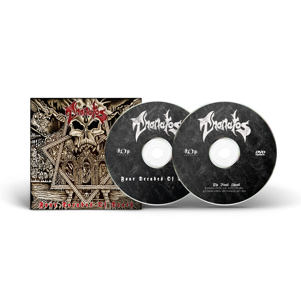 Thanatos "Four Decades Of Death" Deluxe Edition CD/DVD