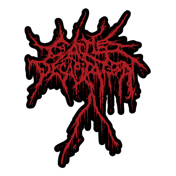 Cattle Decapitation "Drip Logo" Patch