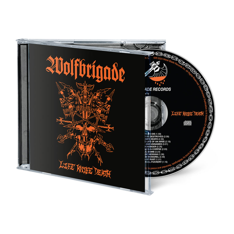 Wolfbrigade "Life Knife Death" CD