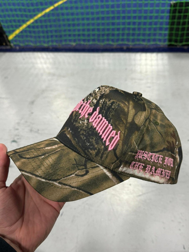 Justice For The Damned "Logo Camo" Hat