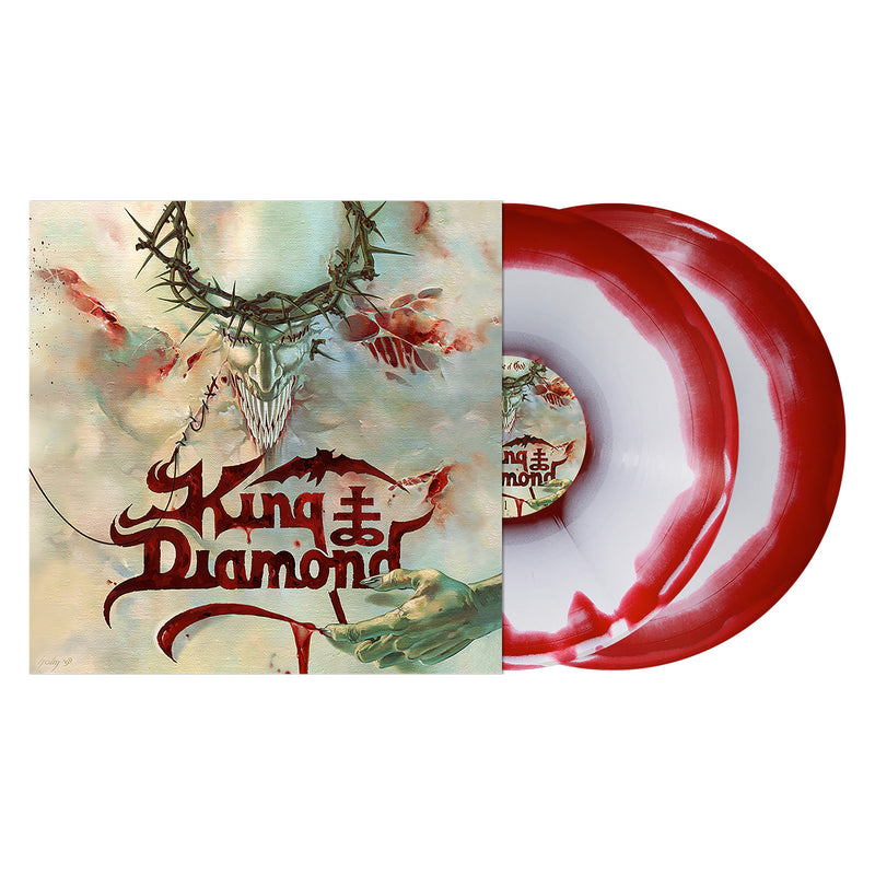 King Diamond "House of God (Red / White Melt Vinyl)" 2x12"