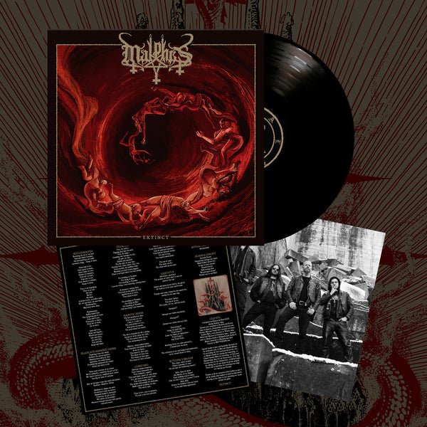 Malphas "Extinct (Black vinyl)" Limited Edition 12"