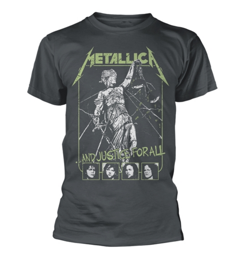 Metallica "And Justice For All Faces" T-Shirt