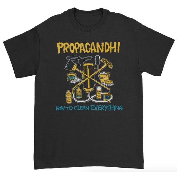 Propagandhi "How To Clean Everything" T-Shirt