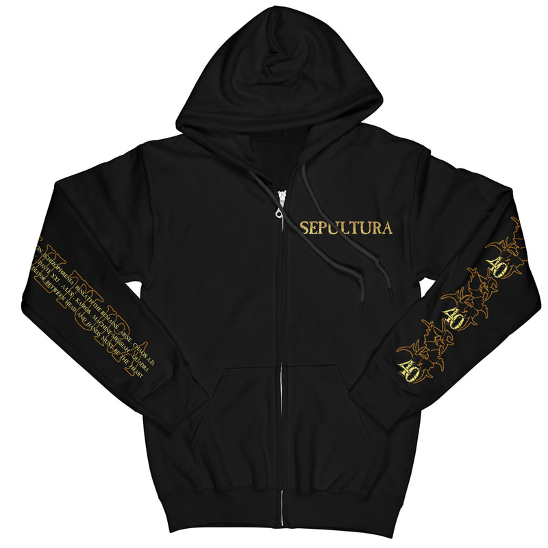 Sepultura "Discography" Zip Hoodie