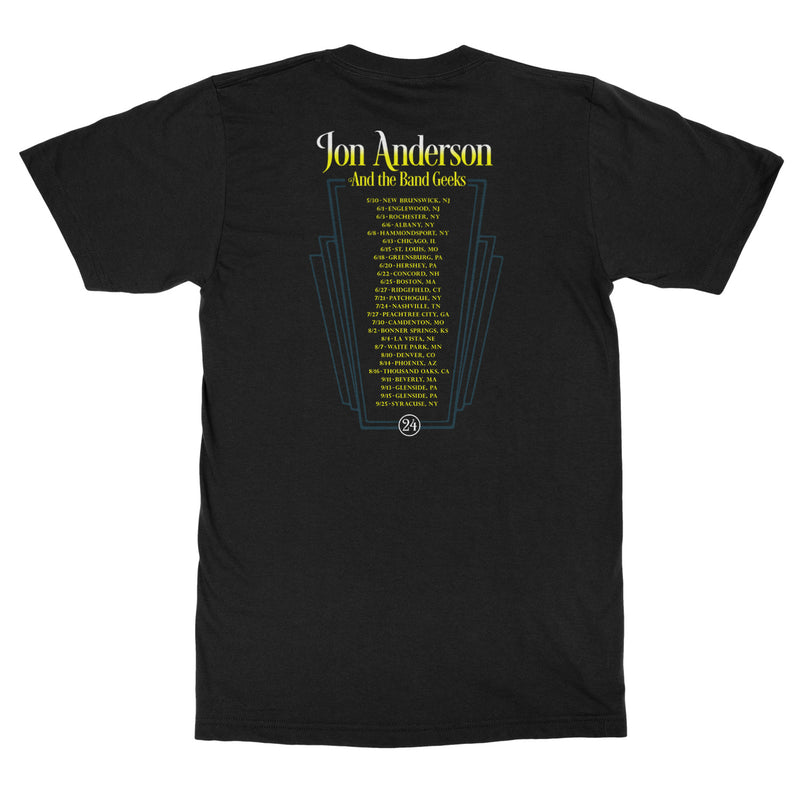 Jon Anderson "Epics, Classics & More 2024 Tour" T-Shirt