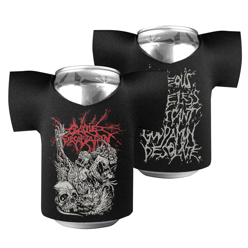 Cattle Decapitation "Alone At The Landfill Tee Can Cooler" Can Cooler