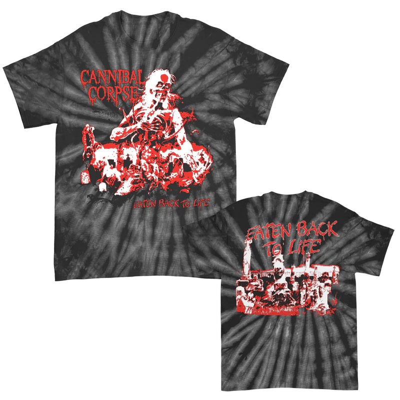 Cannibal Corpse "Eaten Back To Life Tie Dye" T-Shirt