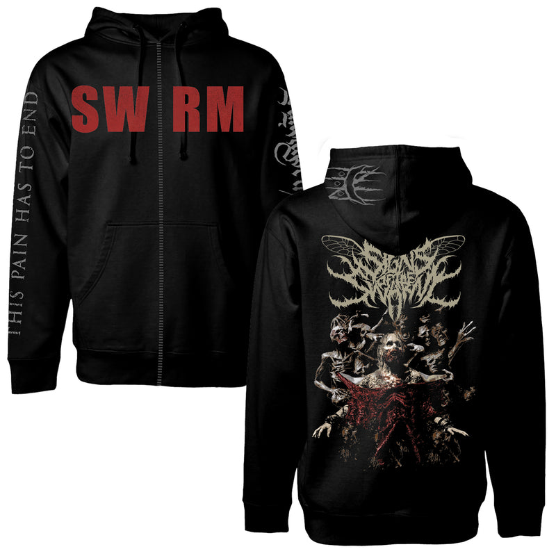 Signs of the Swarm "SWRM" Zip Hoodie