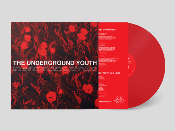 The Underground Youth "The Underground Youth - The Falling - 180g Red Vinyl LP" 12"