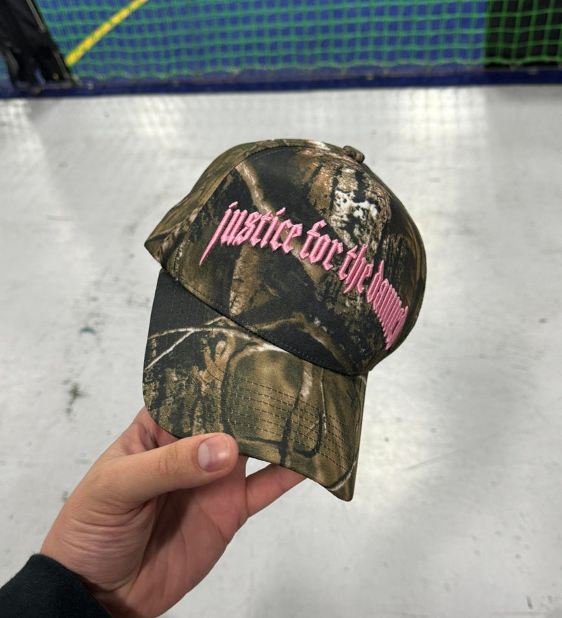 Justice For The Damned "Logo Camo" Hat