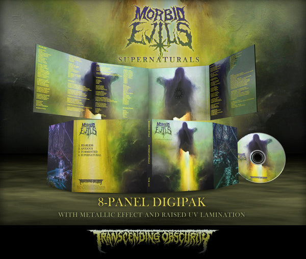 Morbid Evils "Supernaturals Digipak CD" Limited Edition CD