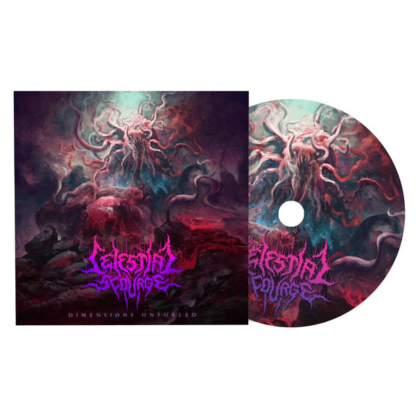 Celestial Scourge "Dimensions Unfurled EP digipack" CD