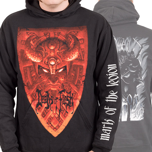 Deeds of Flesh "Mark Of The Legion Shield" Pullover Hoodie