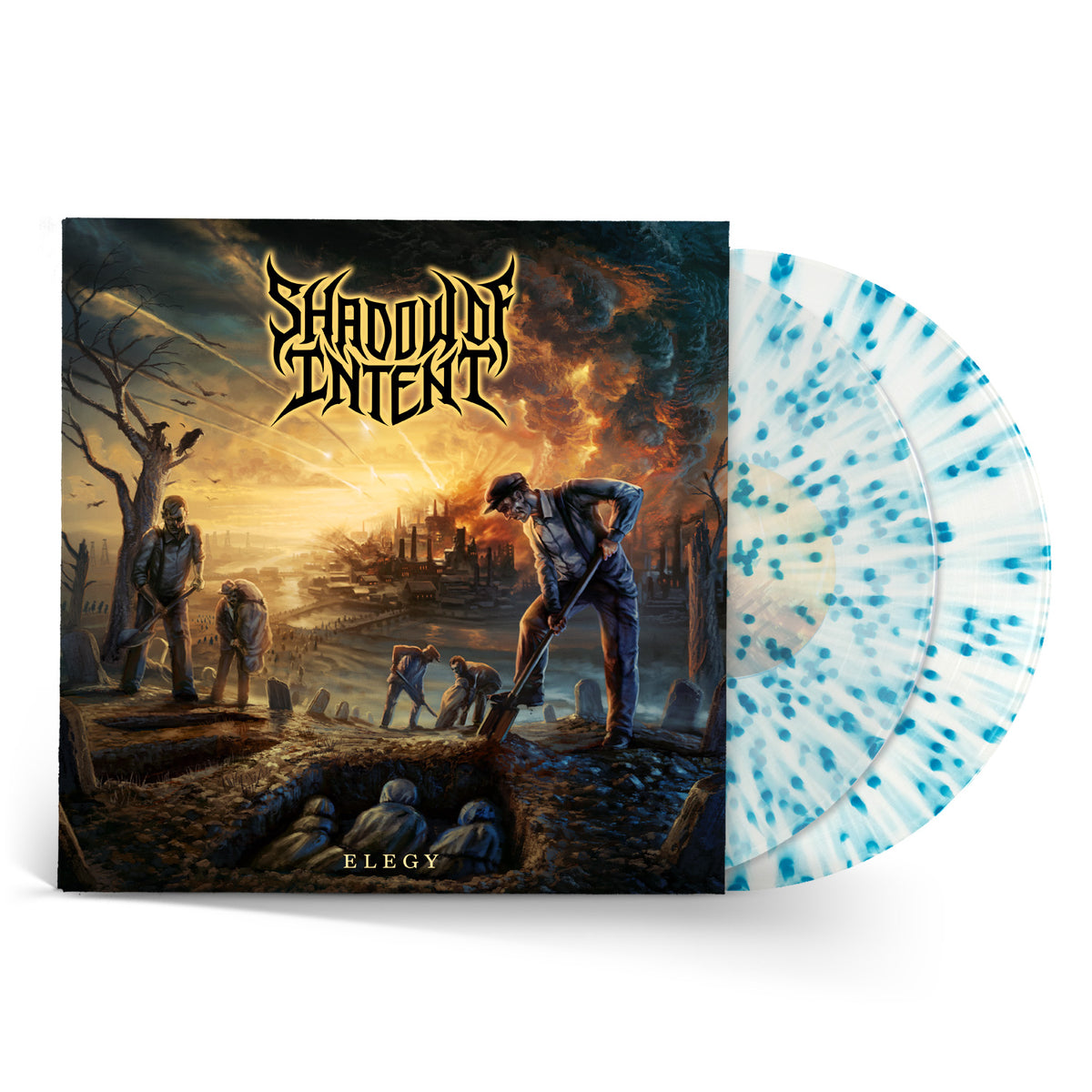 Shadow of Intent Elegy Vinyl Blue/Clear outlets Splatter