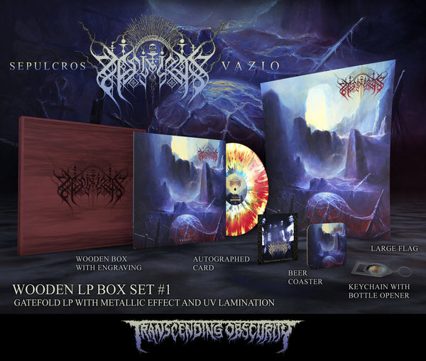 Sepulcros "Vazio Wooden LP Box Set" Limited Edition 12"