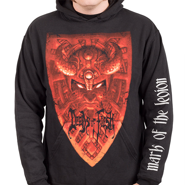 Deeds of Flesh "Mark Of The Legion Shield" Pullover Hoodie