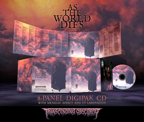 As The World Dies "Agonist Digipak CD" Limited Edition CD