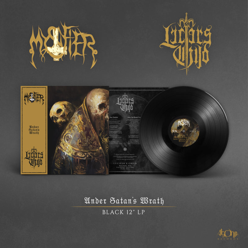 Mystifier / Lucifer's Child "Under Satan's Wrath Black LP + M Tee" Bundle