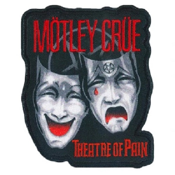 Motley Crue "Theatre Of Pain Masks" Patch