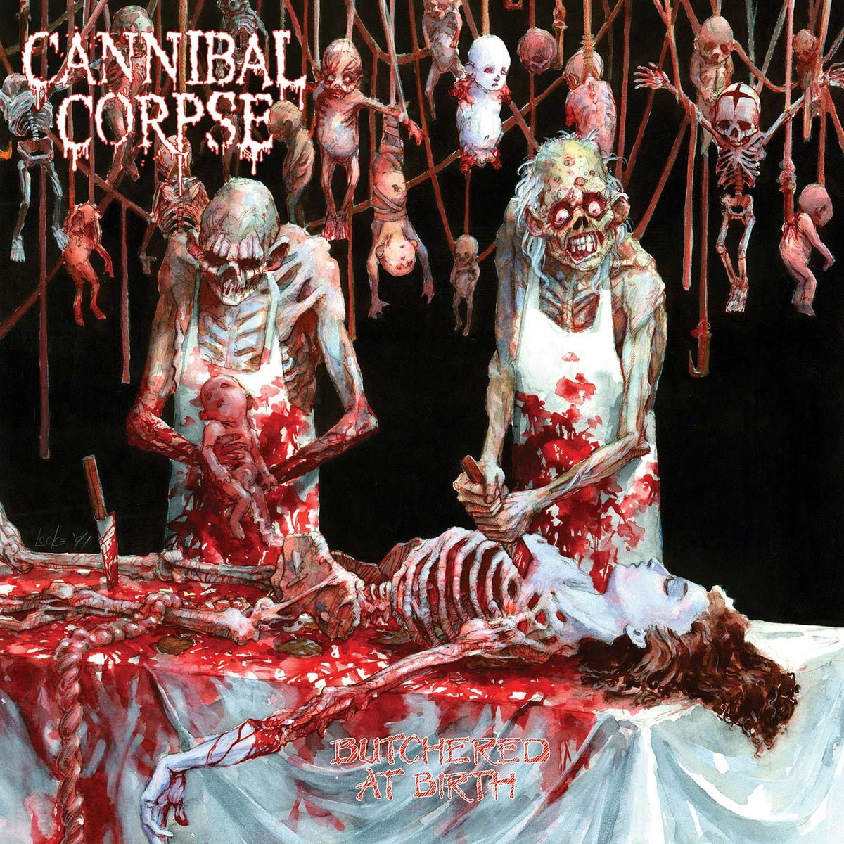 Cannibal Corpse- Butchered at Birth 12 outlet