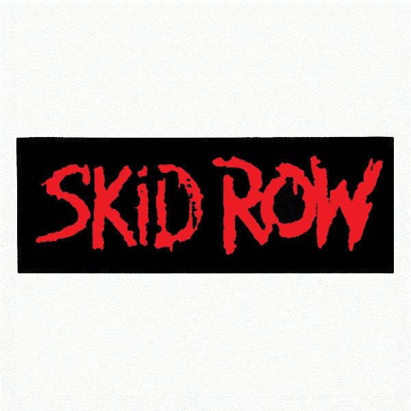 Skid Row "Red Logo Sticker" Stickers & Decals