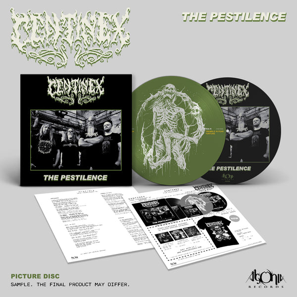 Centinex "The Pestilence Picture Disc" Deluxe Edition 12"